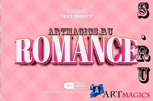 Romance Pink Text Effect Style - 91997628