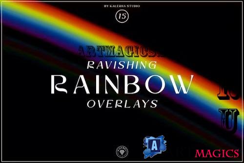 Ravishing Rainbow Overlays - 4H36WAB