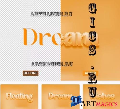 Dream Text Effect - 88V9CCV