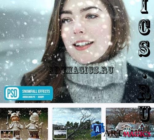 Snowfall Photo Effects - SVUS3QU