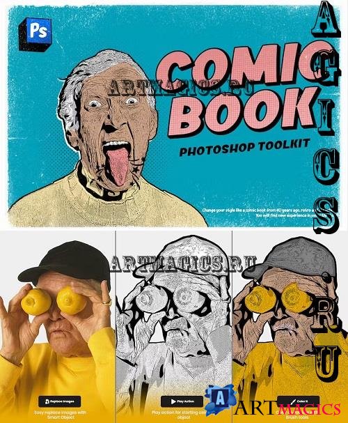 Comic Book - A97SAX2