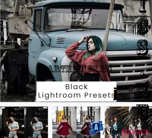 Black Lightroom Presets - R4QTNGT