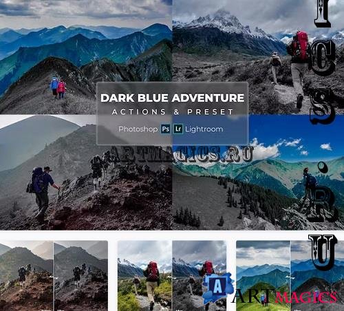 Preset & Action Blue Dark Adventure - G3FXC7A