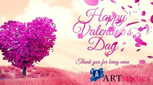 Videohive - Valentine's Tree Wishes Reveal 50621344 - Project For Final Cut & Apple Motion