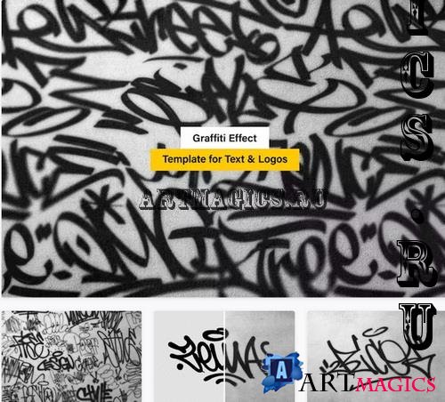 Graffiti Text & Logos Effect - 92034535