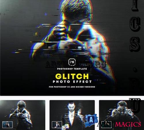 Glitch Photo Effect - 6WW2PFJ