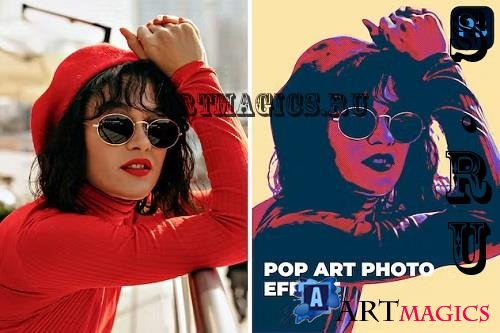 Pop art Photo effect - GRPKN75