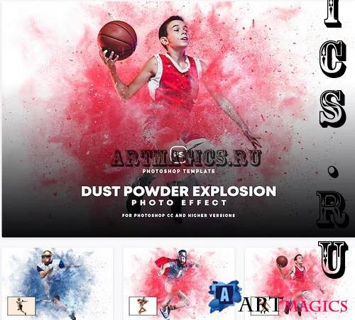 Dust Powder Explosion Effect - YE4ARPM