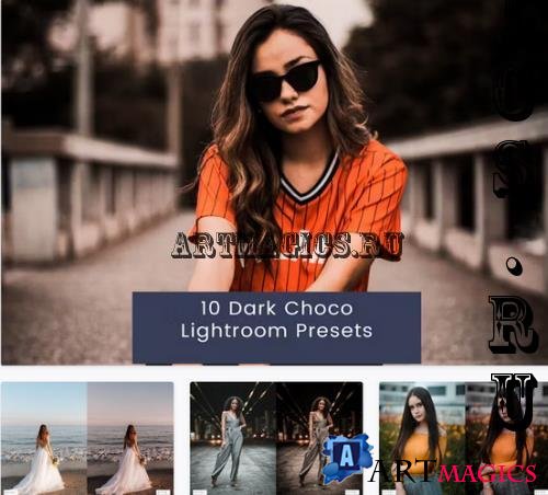 10 Dark Choco Lightroom Presets - B47FMNX