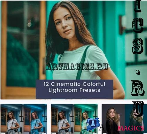 12 Cinematic Colorful Lightroom Presets - 7DGWG6W