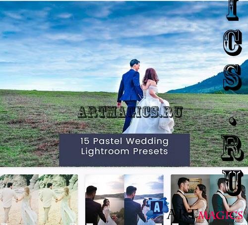 15 Pastel Wedding Lightroom Presets - NYH3U5T