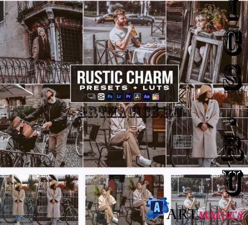 Rustic Charm Presets - luts Videos Premiere Pro - KZXFALR