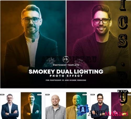 Smokey Dual Lighting Effect - RJYSLBJ