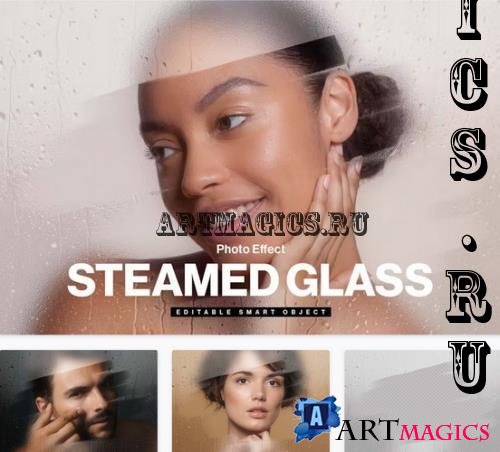 Steamed Glass Photo Effect Template - R27LG4X