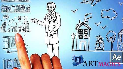 Doodle Animation - Doctor Character 3 138916 - After Effects Templates
