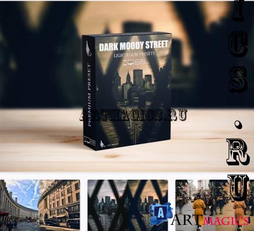 Dark and Moody Street Cinematic Lightroom Presets - 50669206