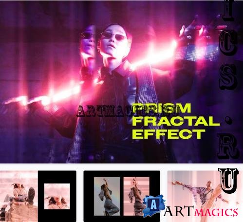 Fractal Prism Photo Effect - 92138665