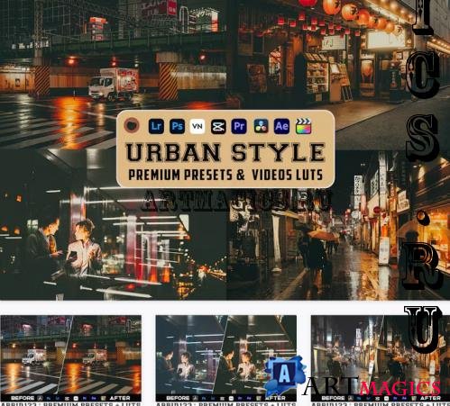 Urban Style Luts Video & Presets Mobile Desktop - ECPW6S6