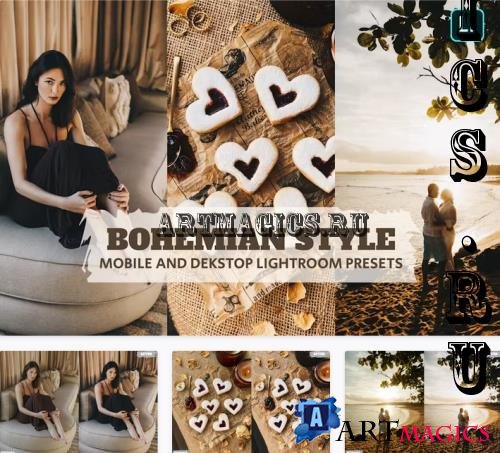 Bohemian Style Lightroom Presets Dekstop Mobile - L4TXWVH