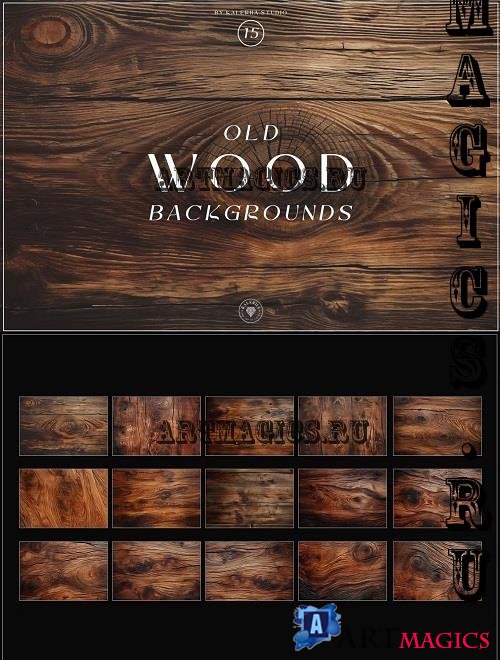Old Wood Backgrounds - VFX6QZ9