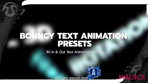 Bouncy Text Presets 1785348 - After Effects Presets