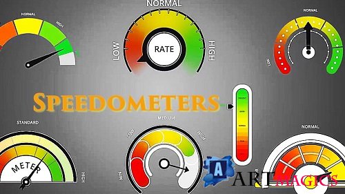 Speedometers 1045781 - After Effects Templates