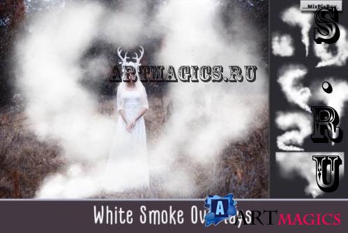White Smoke Overlays - 92447624
