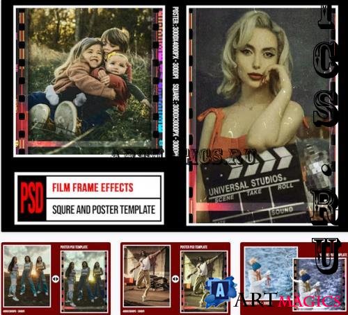 Square & Poster - Film Frame Effects - W6TSCGP