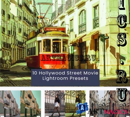 10 Hollywood Street Movie Lightroom Presets - 2ES4HEL