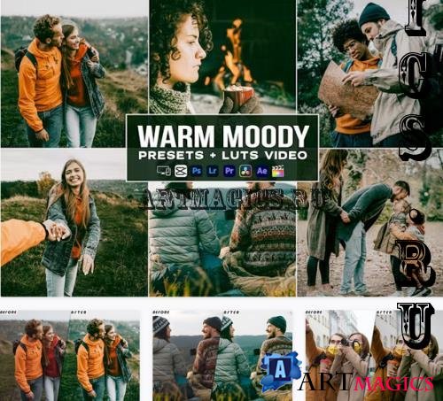 Warm Moody Presets - luts Videos Premiere Pro - 62UXRRW