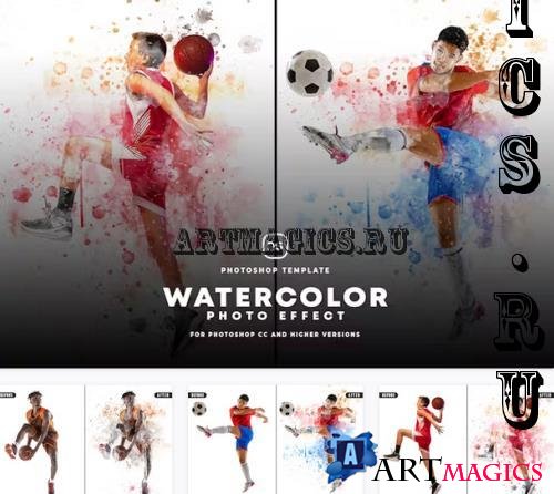 Watercolor Photo Effect - NFU7G6Q