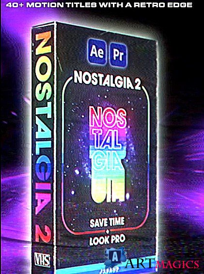 NOSTALGIA 2 - Adobe After Effects & Premiere Pro only