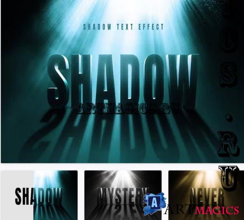 Cinematic Shadow Text Effect - 92472499