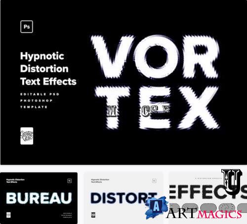 Hypnotic Distortion Text Effects - EEAEUCY