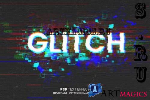 Glitch Editable Text Effect - VHT358Y