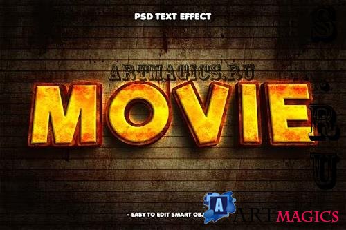 Movie Comic Style Editable Text Effect - 872L88R