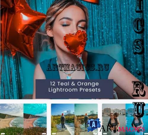 12 Teal & Orange Lightroom Presets - LX569SP