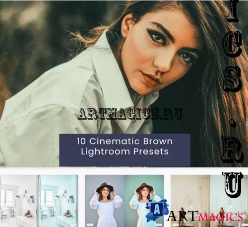 10 Cinematic Brown Lightroom Presets - J76W8BF