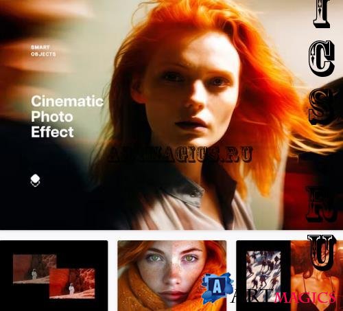 Cinematic Light Photo Effect - 129915911