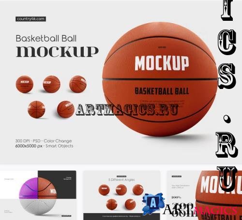 Basketball Ball Mockup Set - 159305410