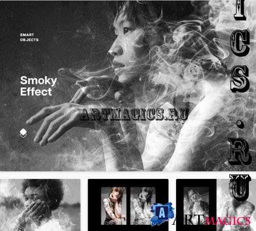 Smoky Photo Effect - 195280243