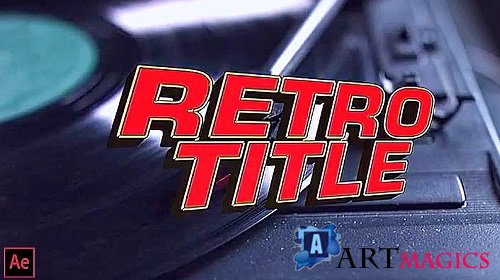 Retro Cartoon Titles 1680779 - Project for After Effects