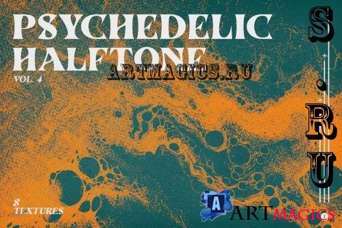 Psychedelic Halftone Textures Vol. 4 - 42AKTTQ