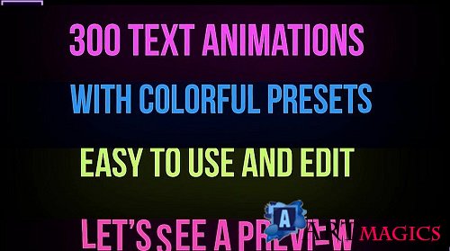 Simple Text Animations Presets 215862 - After Effects Presets