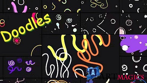 Doodles Transitions Pack 1161002 - Motion Graphics