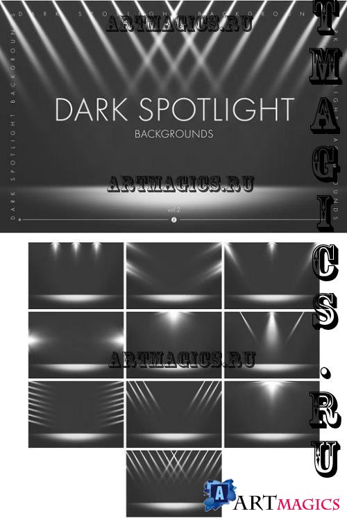 Dark Spotlight Backgrounds 2 - APAHFSK