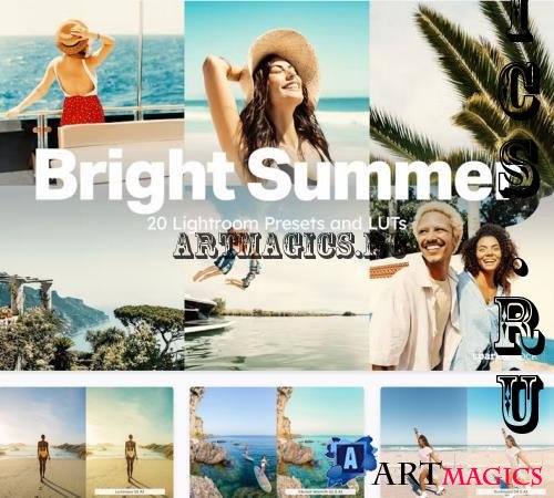 20 Bright Summer Lightroom Presets and LUTs - QKBZH6X