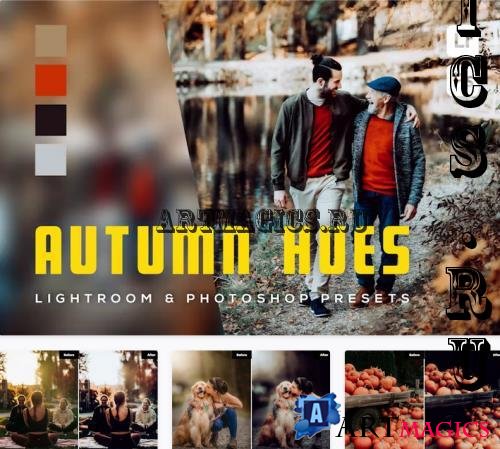 6 Autumn Hues Lightroom and Photoshop Presets - TU6ENN5