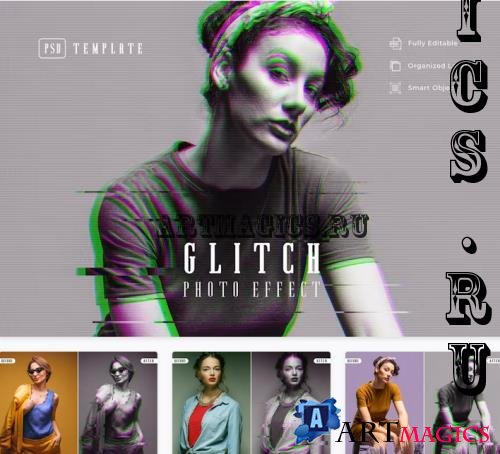 Glitch Photo Effect - KBQ3DM7