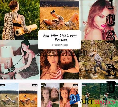 Fuji Film Lightroom Presets - B5FSTE9